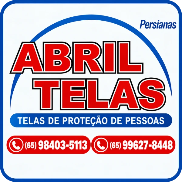 Logotipo Abril Telas